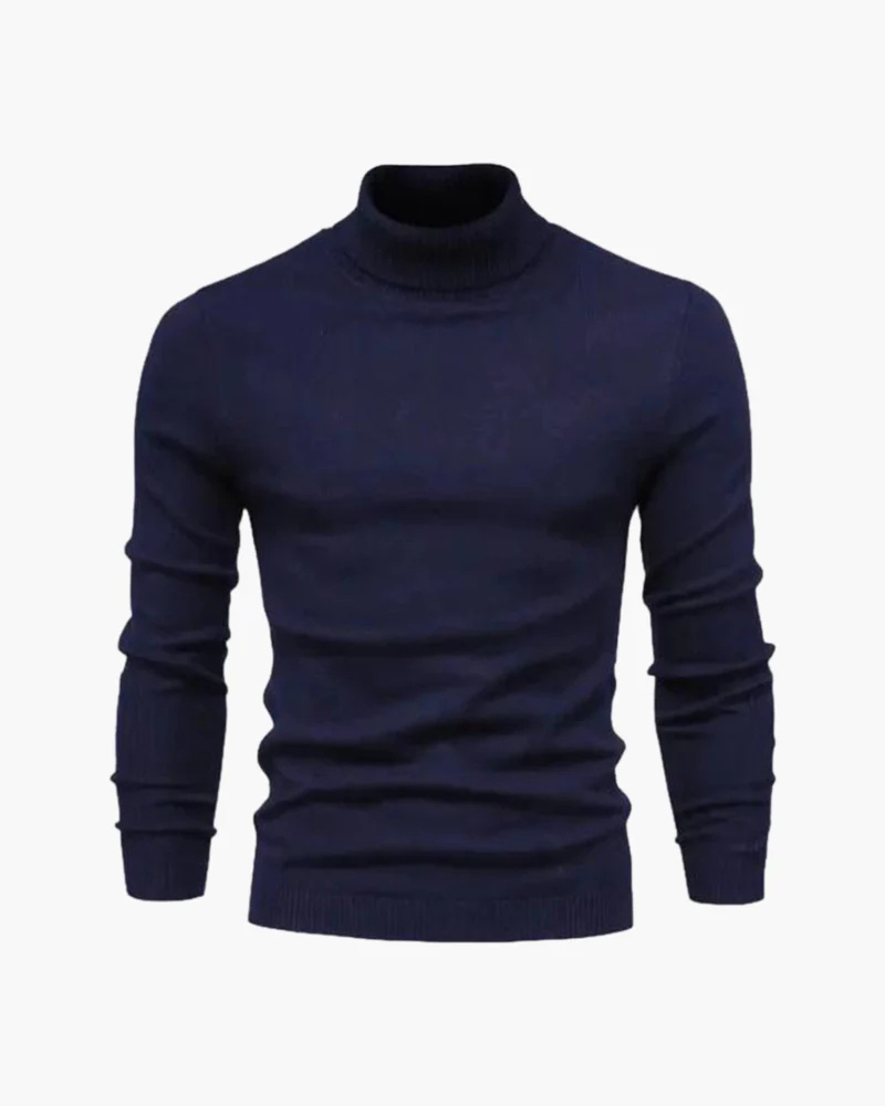 Bernese Peak Wool Turtleneck
