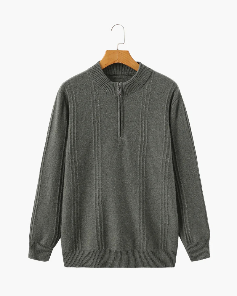 Alpine Luxe Cashmere Half-Zip