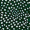 Women's Green Polka Dot Wrap Dress with Ruched Cuffs - Versatile Casual or Formal Style