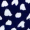 Navy Heart Print Skater Dress for Women with Pleated Sleeves - Stylish Casual Fashion