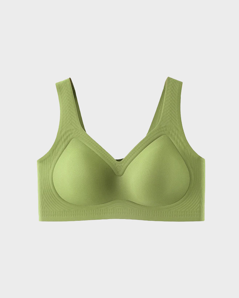 Wire-Free Antibacterial Jelly Bra for Enhanced Lift and Comfort