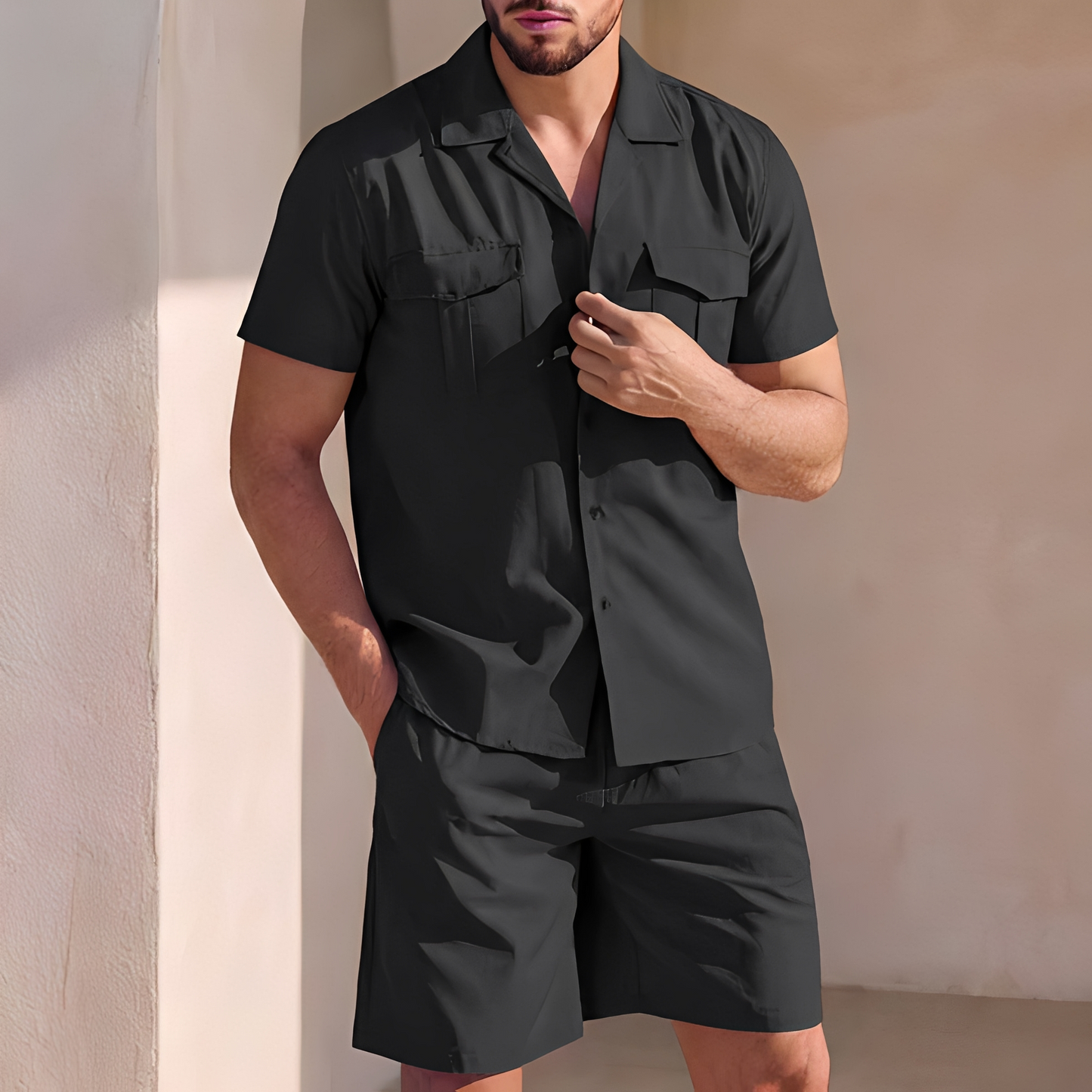 Casual Summer Set for Men - Light and Comfortable Fashion