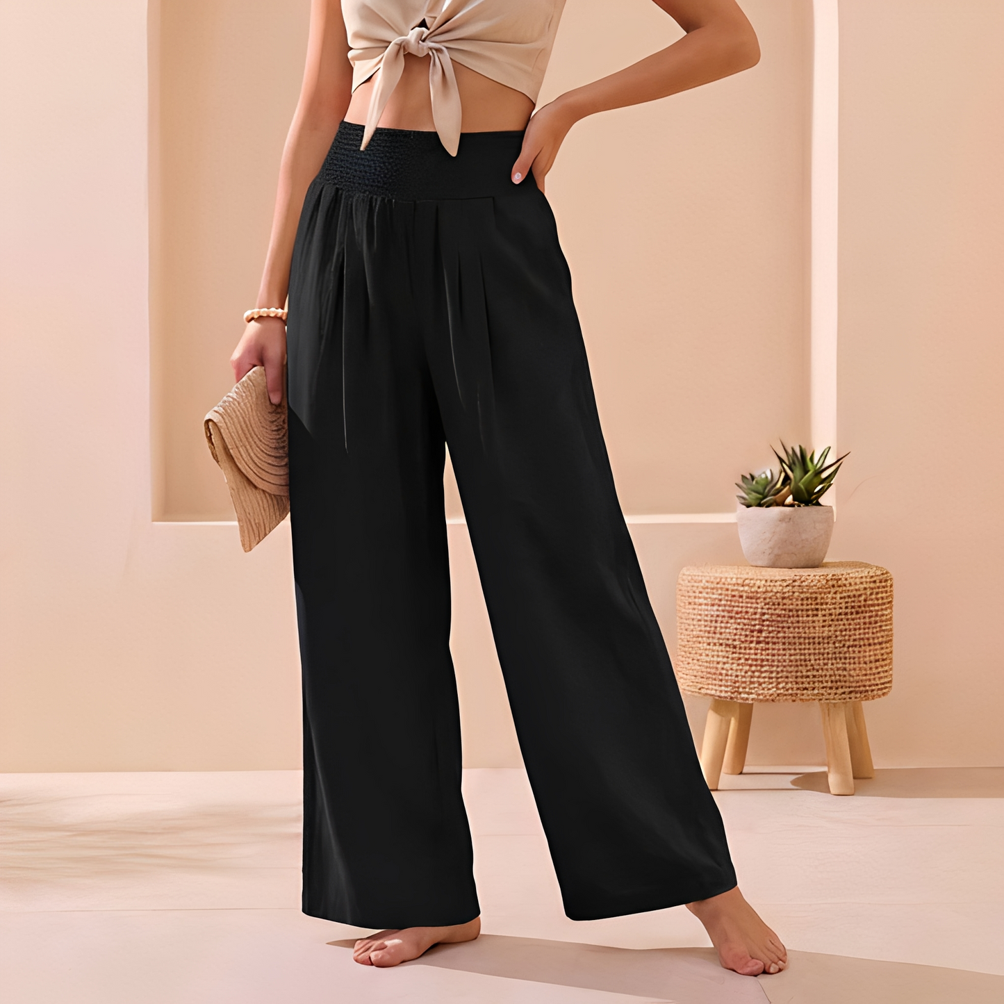 Alexandra - Wide and Flowing Trousers for Women
