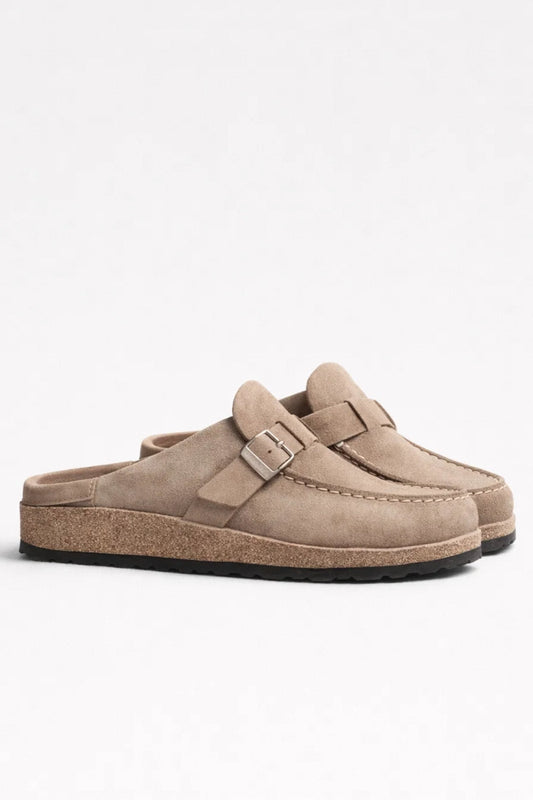 Slip-ons for Women - Buckle and Open Heel | Casual