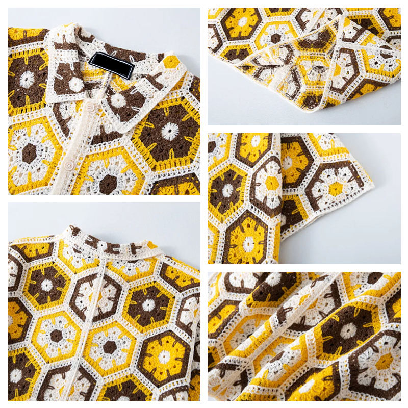Men's Knitted Button-Up Shirt - Stylish Casual Wear for Every Occasion