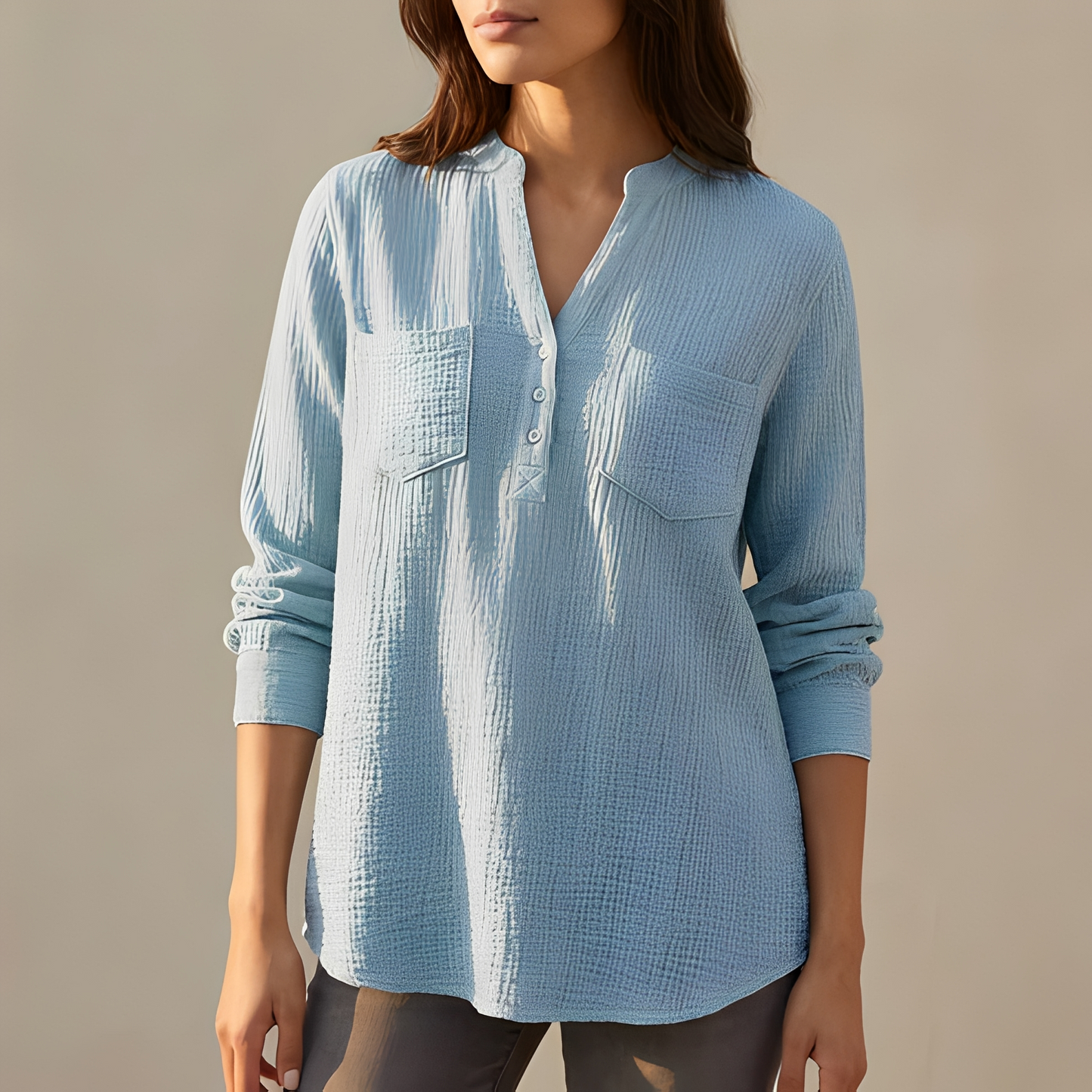 Lenny - Loose Summer Blouse for Women