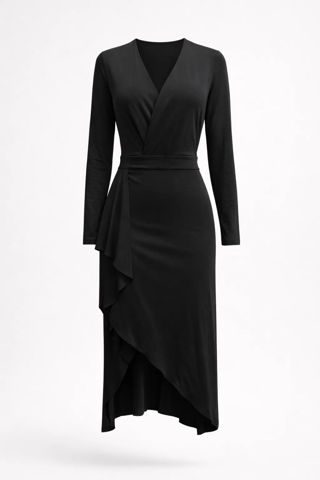 Midi dress for women | Elegant & Versatile | With wrap design | All season