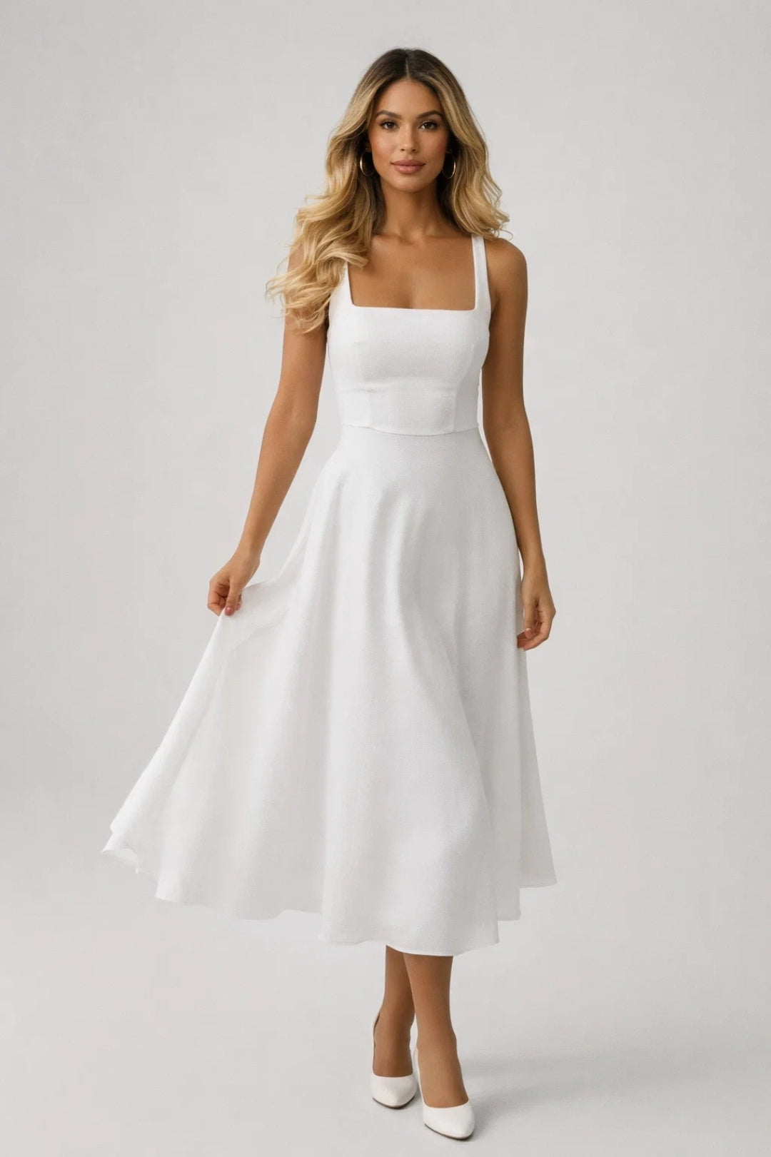 Midi dress for women | Classic & Comfortable | A-line | All season