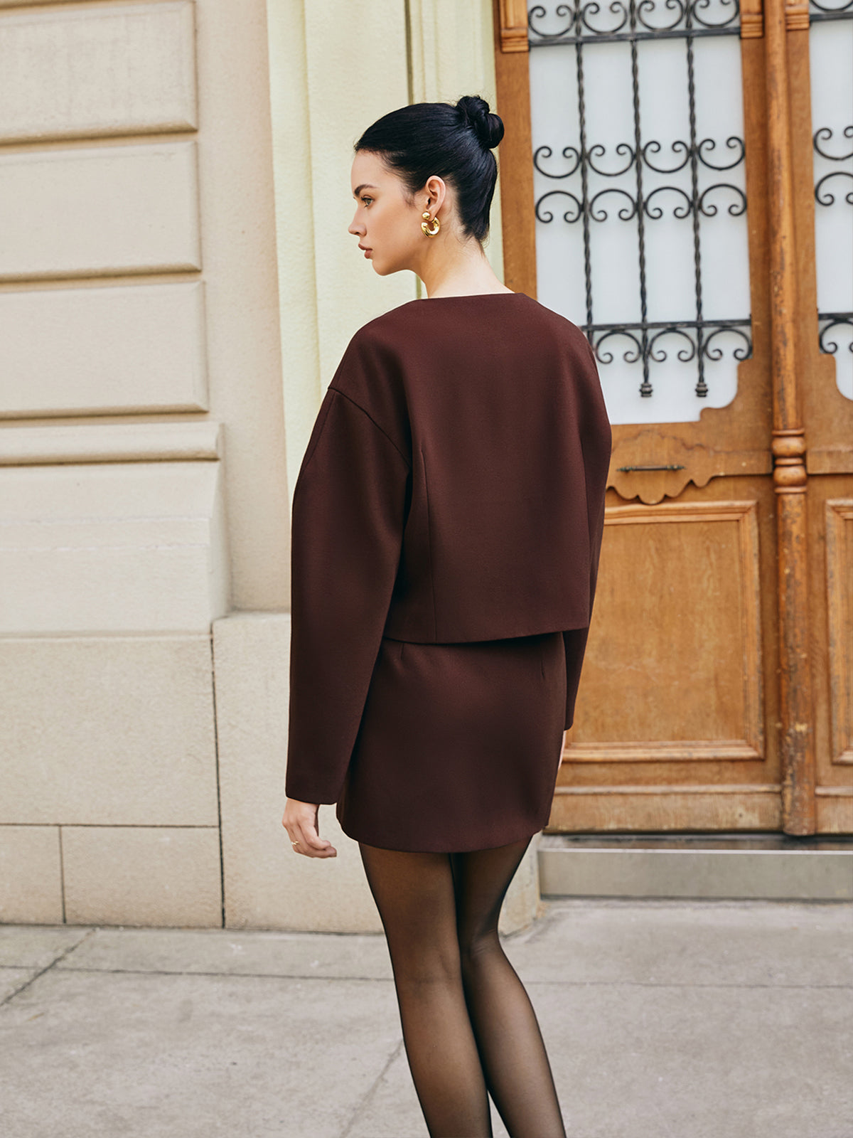 Berta | Blazer Jacket Asymmetrical