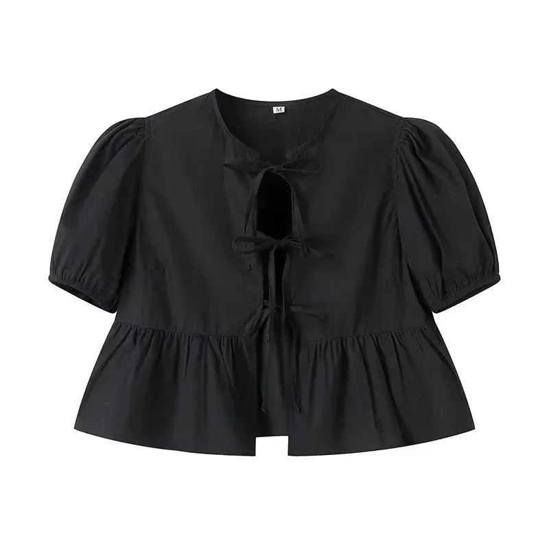 Aria | Blouse with Leopard Print