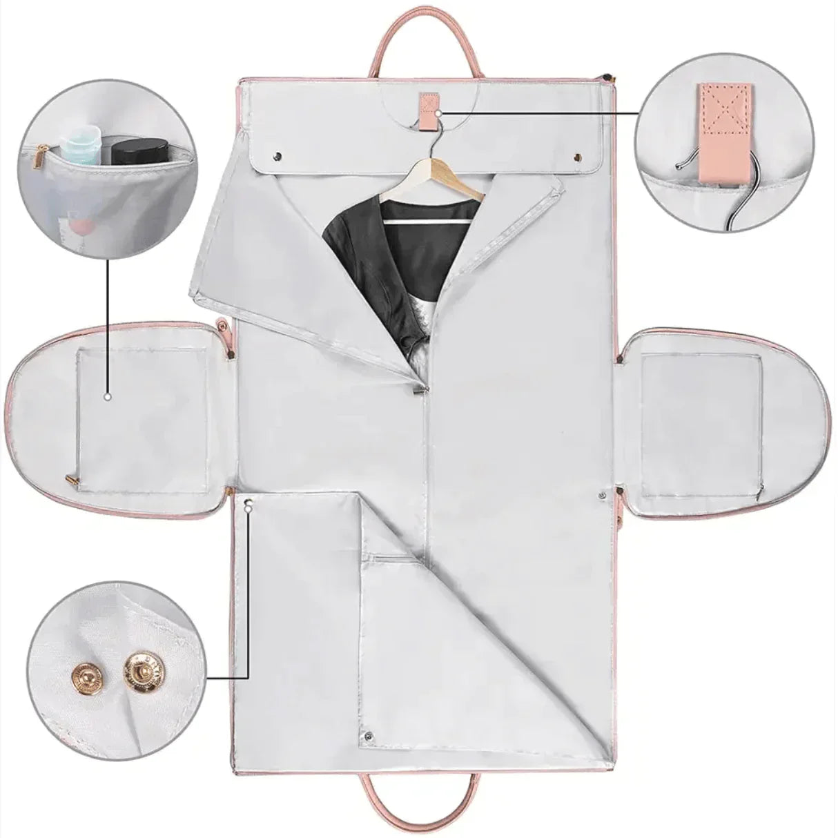 Stylish Travel Tote Bag | Chic and Functional Luggage for Women