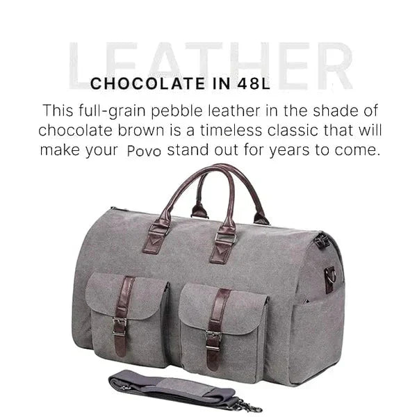 Versatile 3-in-1 Convertible Travel Duffle Bag for Gym, Weekend Trips, and Daily Use