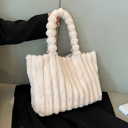 Eric | Plush Faux Fur Shoulder Bag