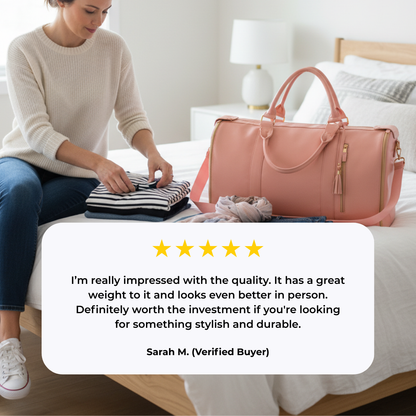 Versatile Travel Duffle Bag with Backpack Straps for Easy Carrying