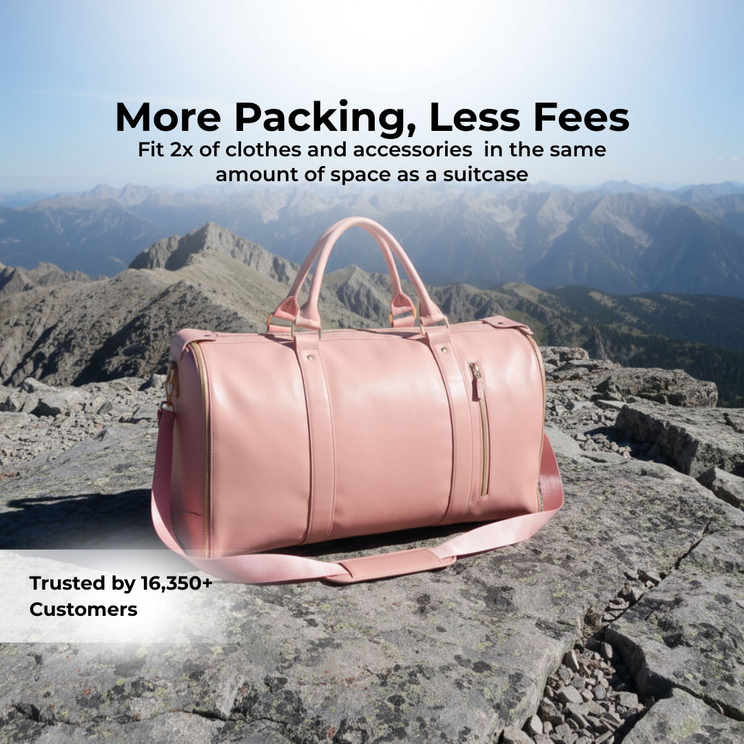 Versatile Travel Duffle Bag with Backpack Straps for Easy Carrying