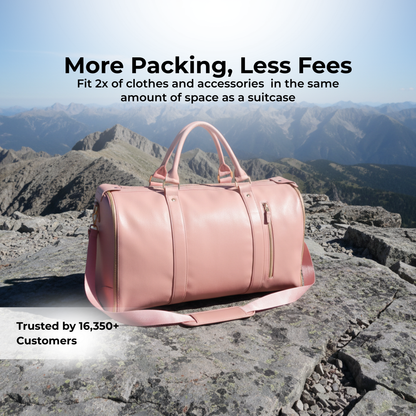 Versatile Travel Duffle Bag with Backpack Straps for Easy Carrying