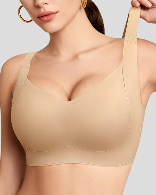 Seamless Wireless Push-Up Bra for Maximum Comfort and Supportive Fit