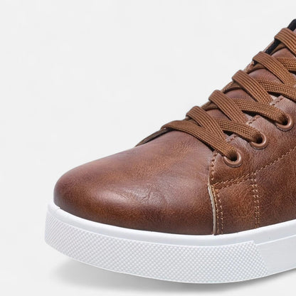 Men's Stylish Business Casual Lace-Up Sneakers | Comfortable Everyday Footwear