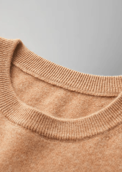 Luxury Cashmere Classic Crewneck T-Shirt for Ultimate Comfort