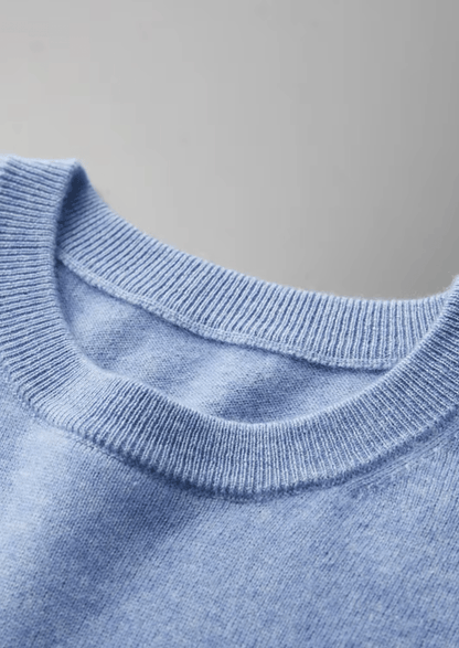 Luxury Cashmere Classic Crewneck T-Shirt for Ultimate Comfort