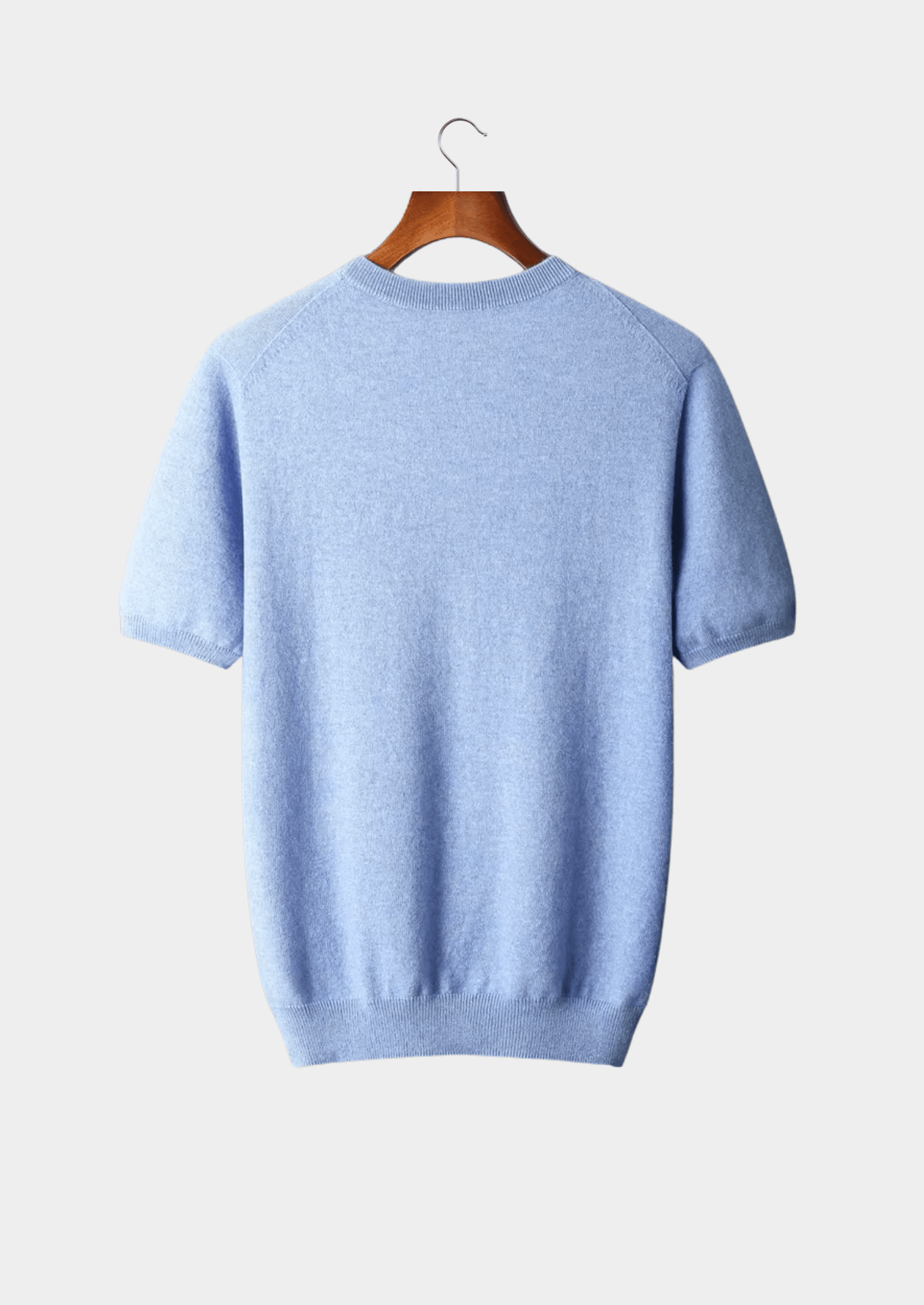 Luxury Cashmere Classic Crewneck T-Shirt for Ultimate Comfort