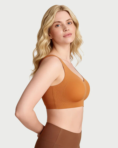 Wire-Free Antibacterial Jelly Bra for Enhanced Lift and Comfort