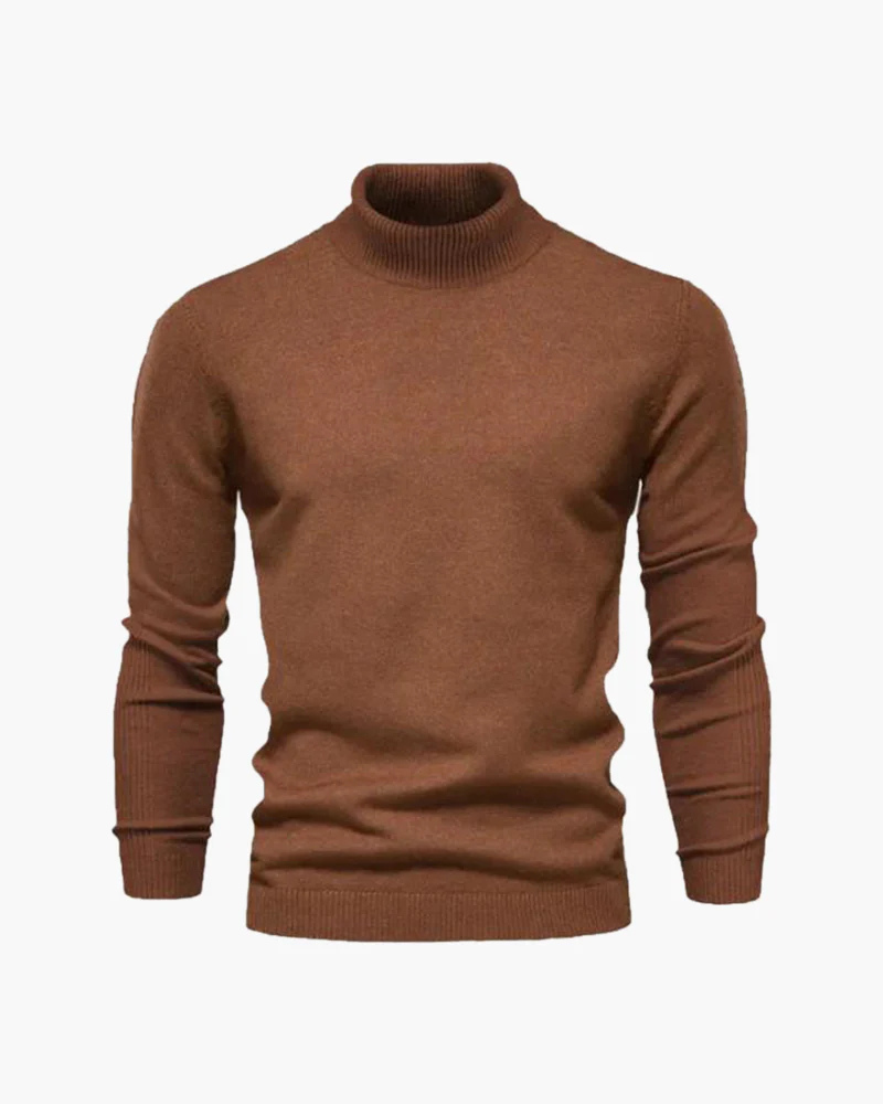 Bernese Peak Wool Turtleneck
