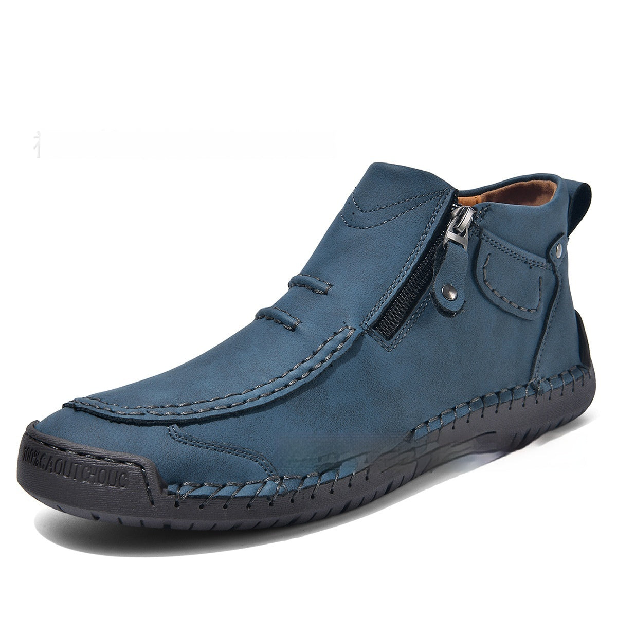 Robbie - Stylish Zip Ankle Boots for Men