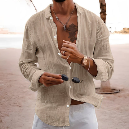 Henry - Casual and breathable shirt for men