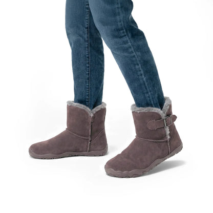 Women's Ergonomic Barefoot Shoes with Cozy Fur Lining for Ultimate Comfort