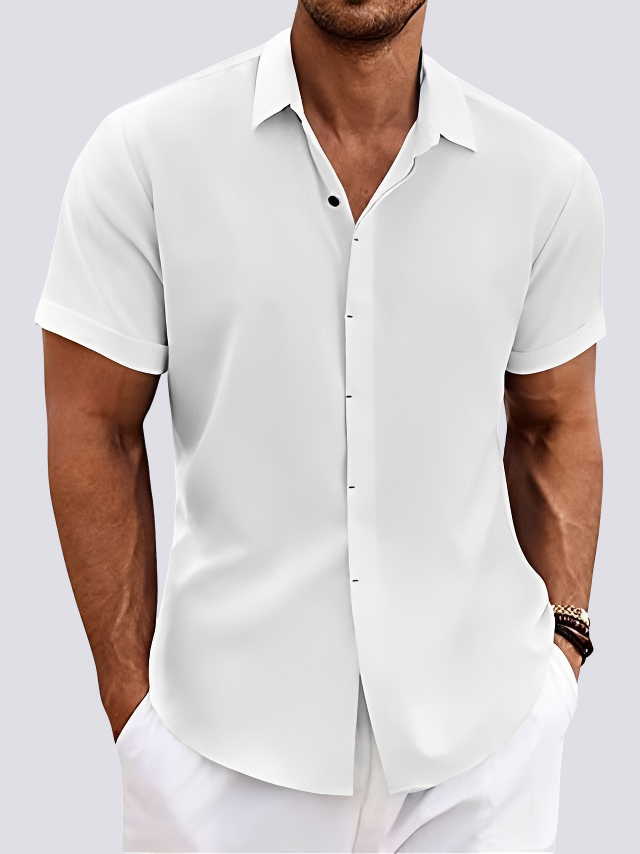 Dale - Relaxed and Loose-Fitting Shirt for Men