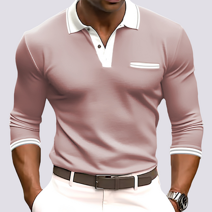 Hamish - Elegant Long-Sleeve Shirt for Men