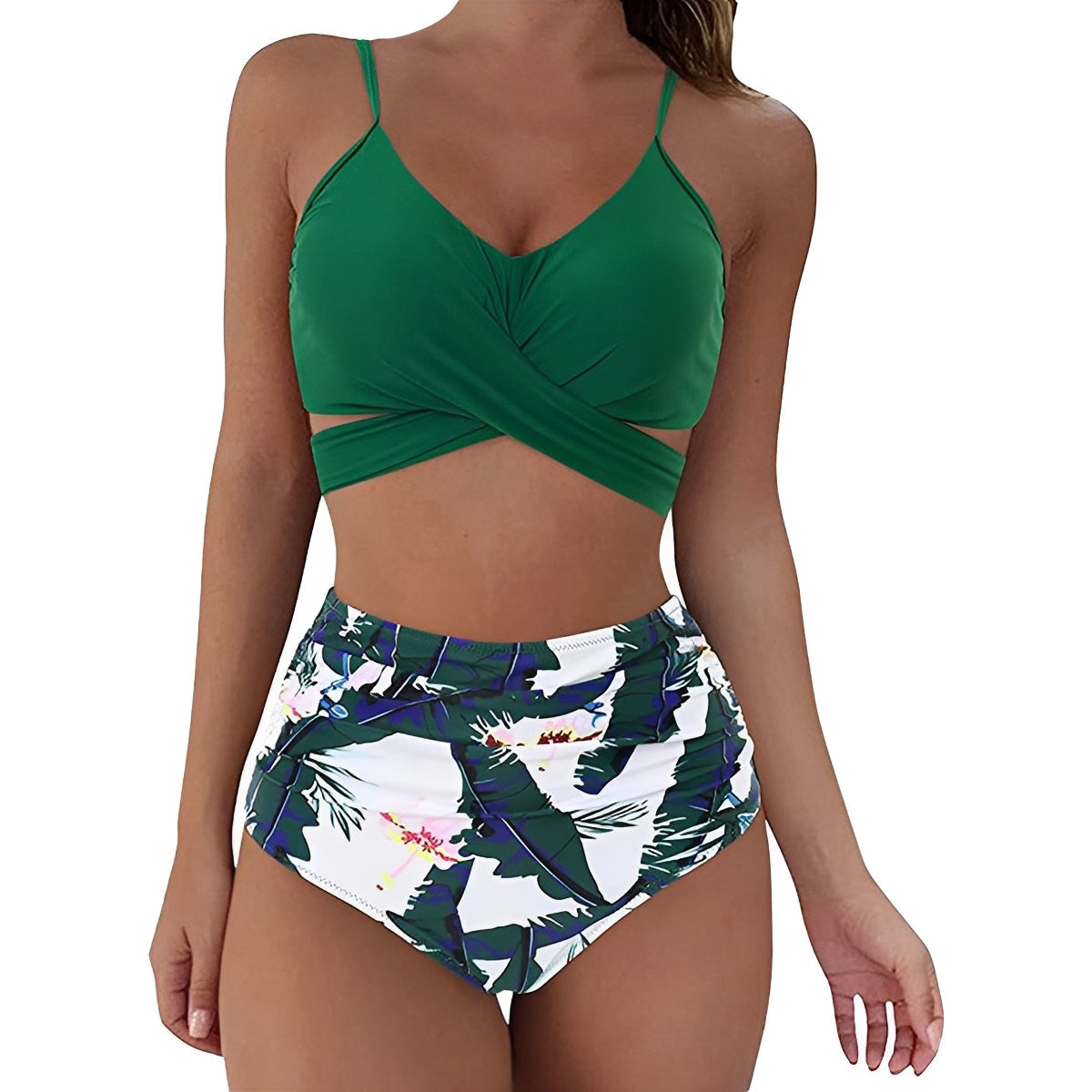 Rosie - Elegant High-Waisted Bikini for Women
