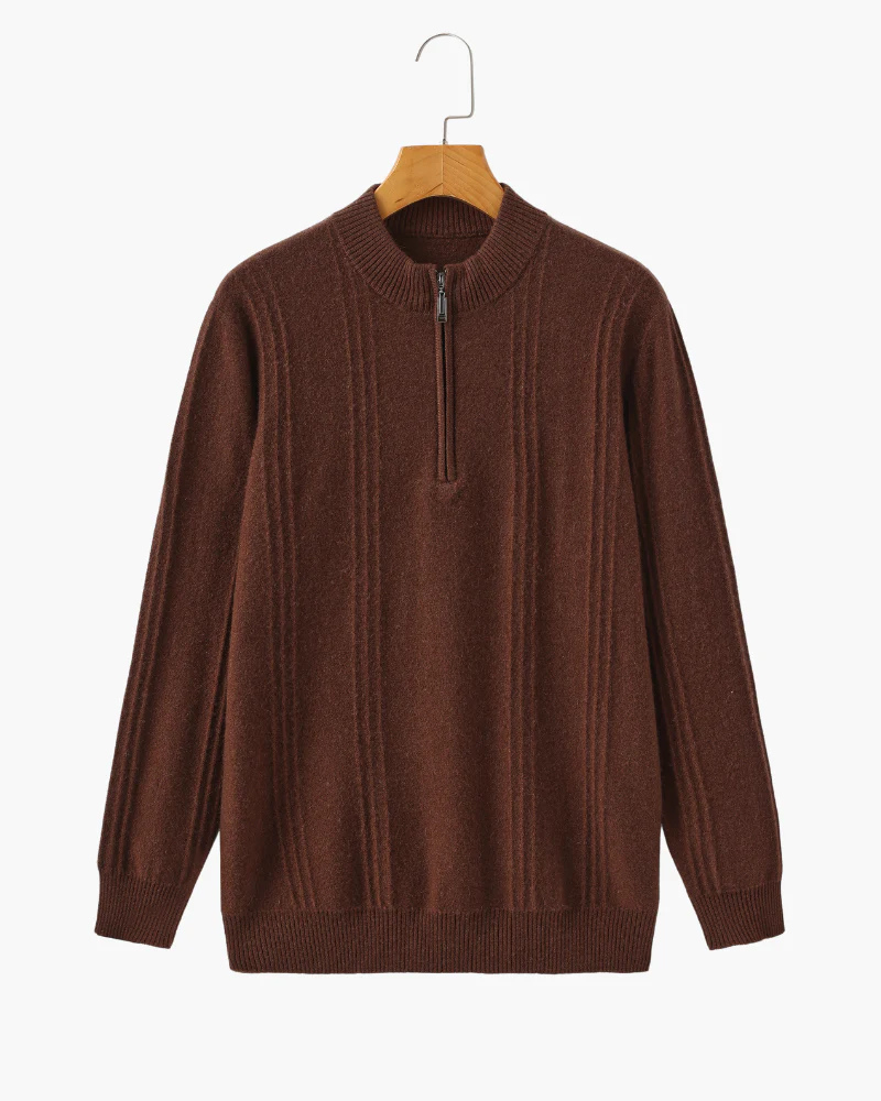 Alpine Luxe Cashmere Half-Zip