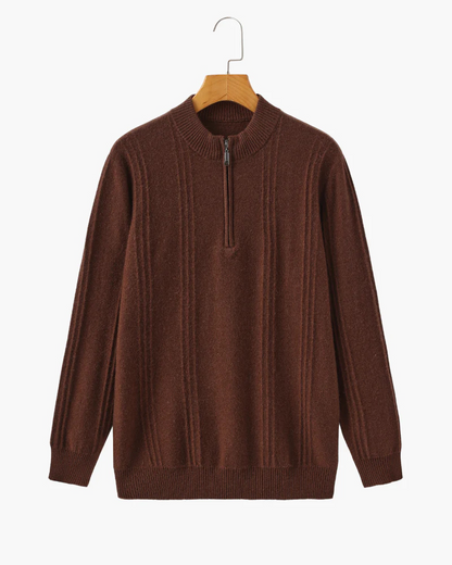 Alpine Luxe Cashmere Half-Zip