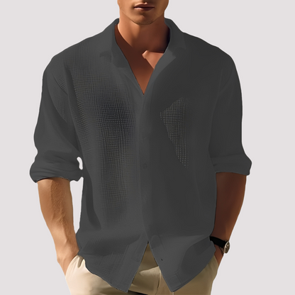 Ollie - Comfortable Button-Up Shirt for Men