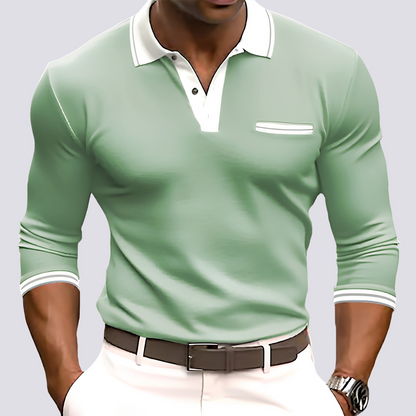 Hamish - Elegant Long-Sleeve Shirt for Men