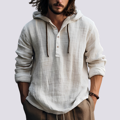 Men's Trendy Hoodie - Comfortable and Fashionable Outerwear