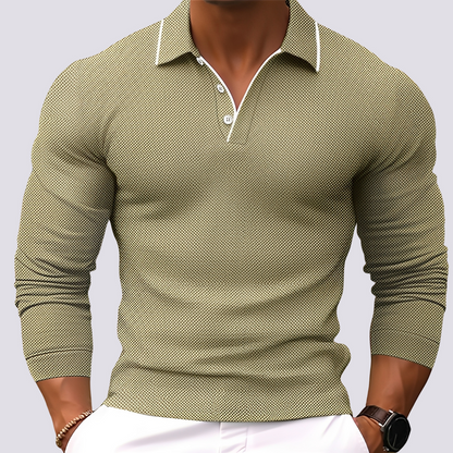 Hamish - Elegant Long-Sleeve Shirt for Men