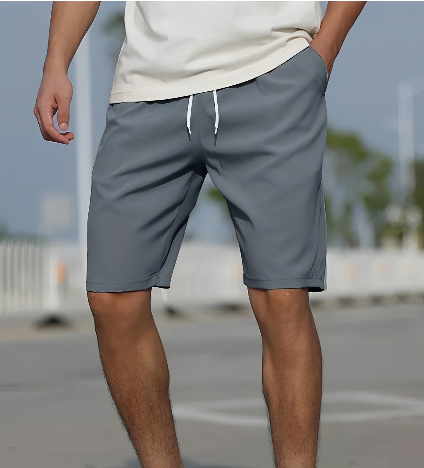 Tristan - Comfortable Drawstring Shorts for Men