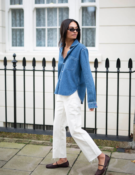 Unisex Classic Blue Denim Jeans - Timeless Style for Men and Women