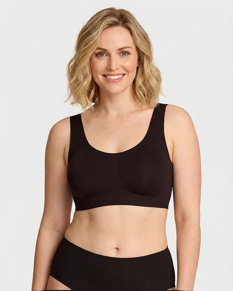 Wire-Free Antibacterial Jelly Bra for Enhanced Lift and Comfort