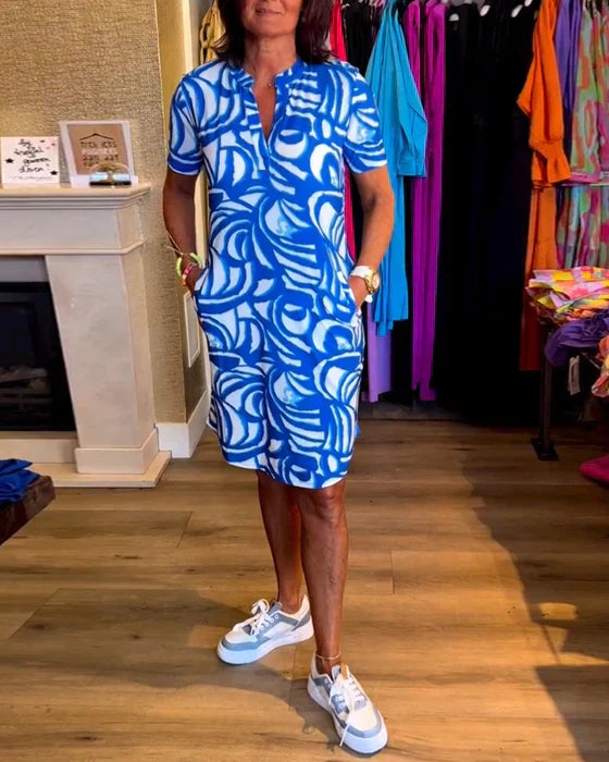 Marie - Chic Summer Midi Dress