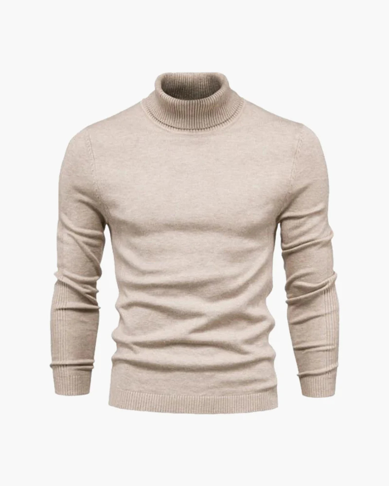 Bernese Peak Wool Turtleneck