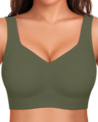 Wireless Full Coverage Bra for Women – Seamless Comfort Bra full Support