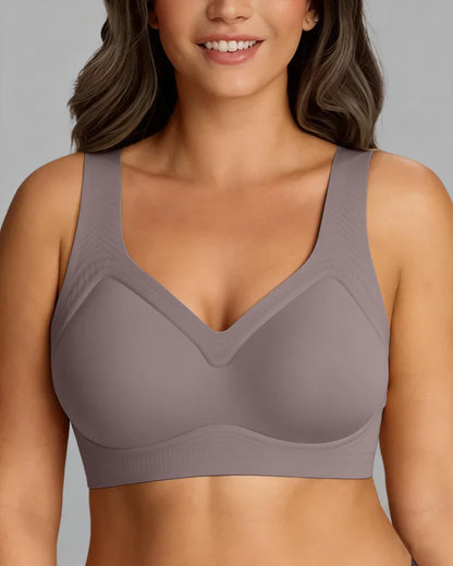 Wire-Free Antibacterial Jelly Bra for Enhanced Lift and Comfort