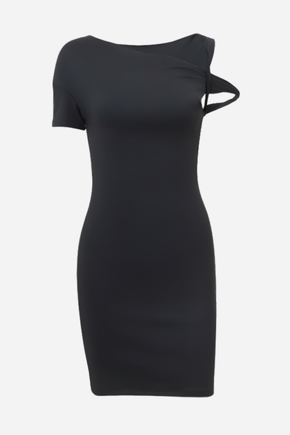 Faye | Dress with One-Shoulder Design