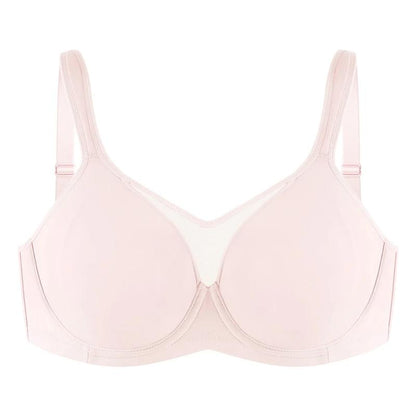 Comfortable Plus Size Full Coverage Cooling Minimizer Bra for Enhanced Support