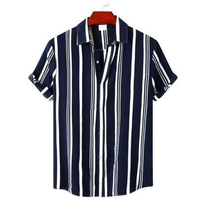 Men's Casual Striped Shirt - Stylish and Comfortable Everyday Wear