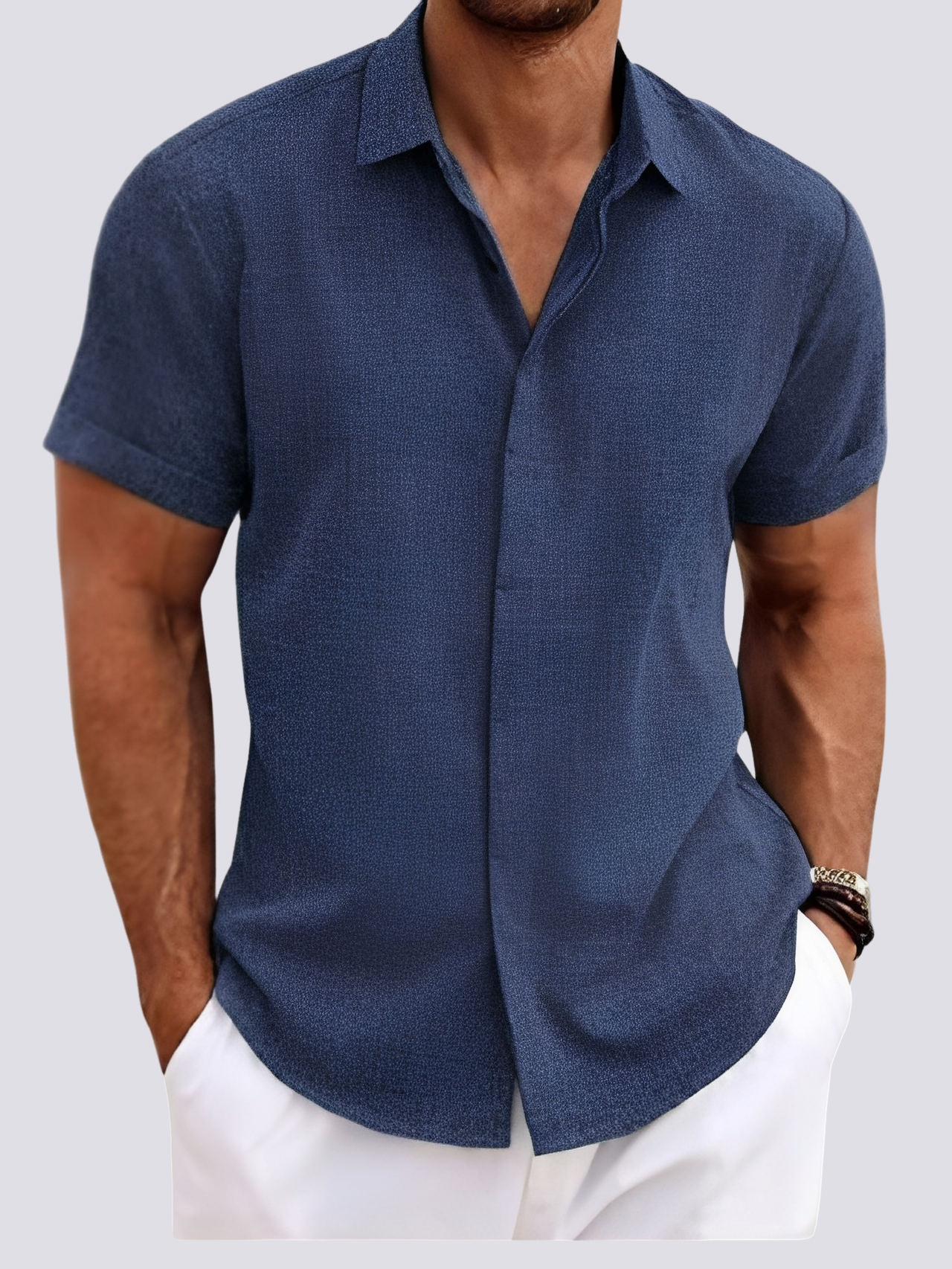 Dale - Relaxed and Loose-Fitting Shirt for Men